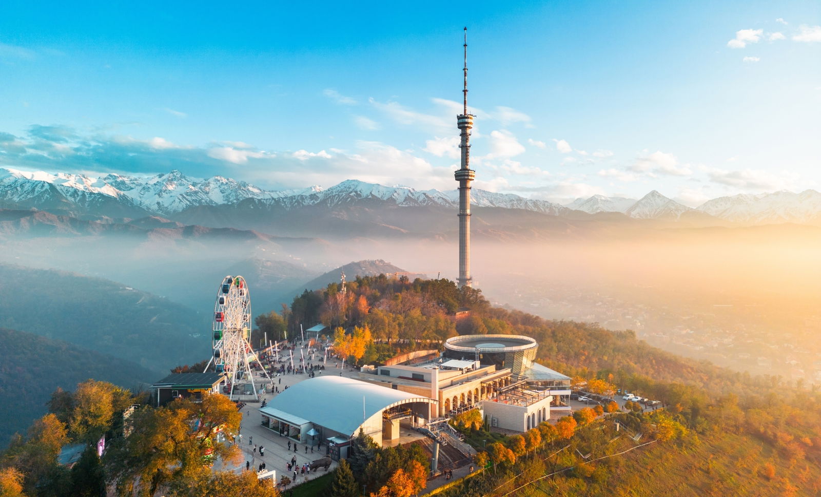 ทัวร์คาซัคสถาน อัลมาตี้ ชาลินแคนยอน โคกโตเบ ชิมบูลักสกีรีสอร์ต มหาวิหารเซนคอฟ ทะเลสาบโคลไซ ถนนอาร์บัต